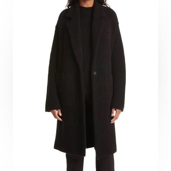 VINCE Merino wool blend longline cardigan - Picture 1 of 10